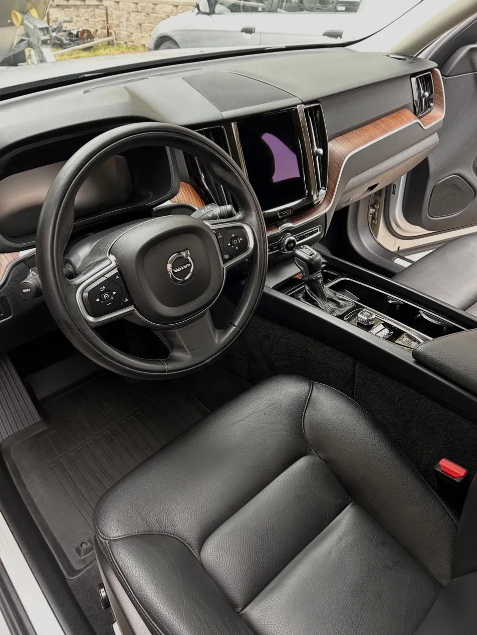 Detailed Volvo interior and dashboard